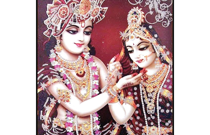 ભગવાન શ્રીકૃષ્ણને પ્રિયતમ માની એમની પ્રેમ-ભક્તિ કરનારી તમિલ કવયિત્રી આણ્ડાલ