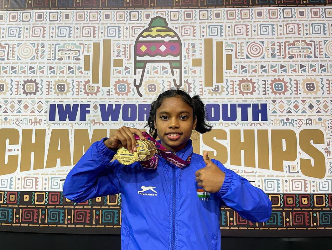 15-year-old Indian weightlifter Preetismita Bhoi breaks world record at IWF