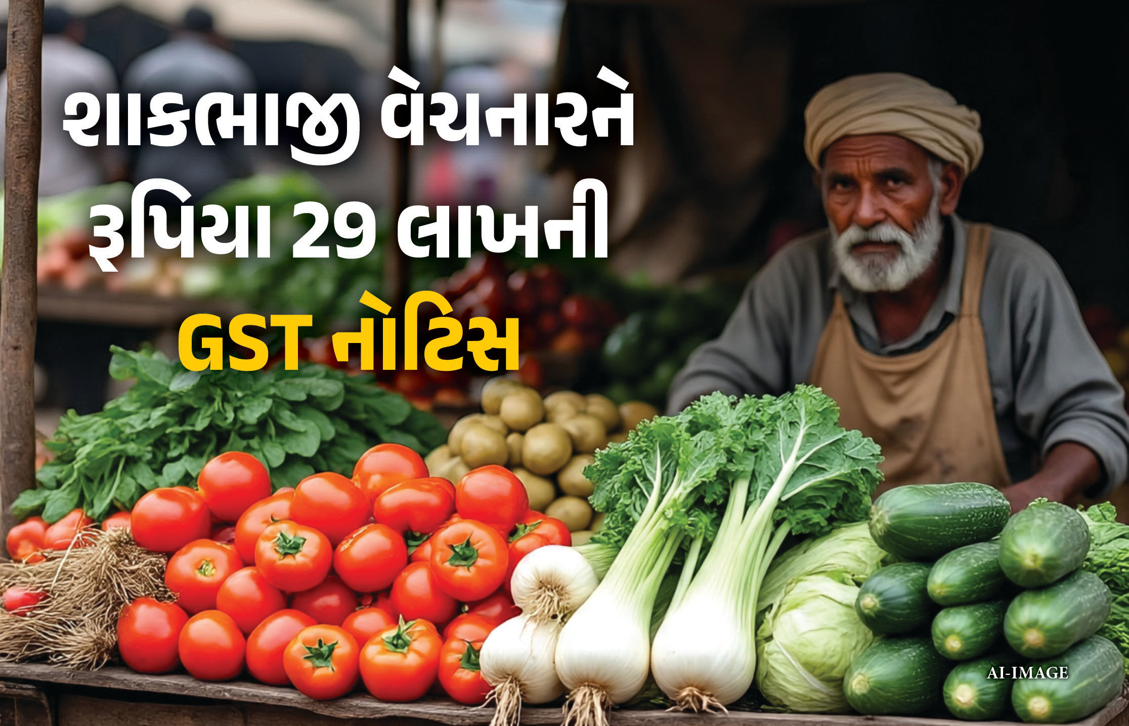 ડિજિટલ પેમેન્ટે શાકભાજી વેચનારની વધારી મુશ્કેલી ! 29 લાખની GST નોટિસ ફટકારાઈ, જાણો મામલો