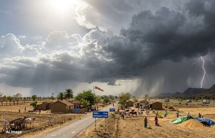 Heatwave to persist in Gujarat, IMD warns of unseasonal rains from April 19