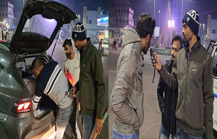 જામનગર પોલીસ 31 ડિસેમ્બર પહેલા જ એક્શન મોડમાં: દારૂના ધંધાર્થીઓ પર તવાઈ, સઘન વાહન ચેકીંગ