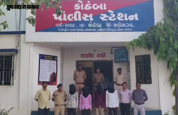 મહીસાગરના કોઠંબામાં સગી દીકરીએ પ્રેમી સાથે મળીને માતાને મોતને ઘાટ ઉતારી, હત્યા છુપાવવા મૃતદેહ તળાવમાં ફેંક્યો હતો