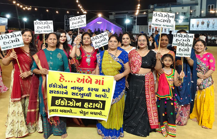 Gir residents protest eco-sensitive zone through Navratri celebrations