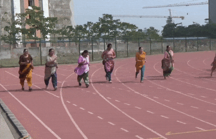 VIDEO : દોડ સહિતની સ્પર્ધામાં સિનિયર સિટિઝન મહિલાઓનું દમદાર પ્રદર્શન, સ્પર્ધકોને યુવાનીના દિવસો યાદ આવી ગયા
