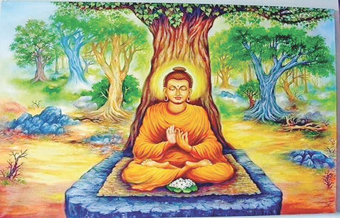 શાશ્વત સુખના પ્રણેતા : ગૌતમ બુદ્ધ                          .