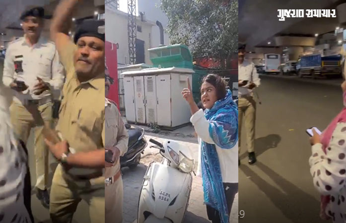 પાલડી લાફા કાંડમાં નવો વળાંક? વાઈરલ વીડિયો Vs પોલીસ ફૂટેજ, મહિલાનો વધુ એક વીડિયો જાહેર