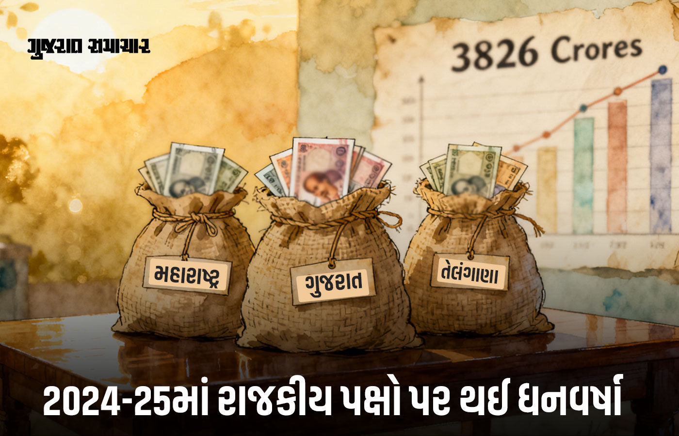 વર્ષ 2024-25માં રાજકીય પક્ષો પર ધનવર્ષા; સૌથી વધુ દાન કઈ પાર્ટીને મળ્યું? ADRના રિપોર્ટમાં ચોંકાવનારા આંકડા