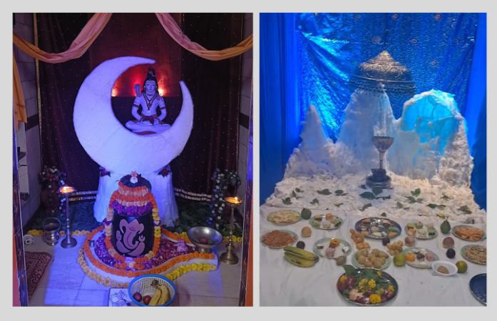જામનગરમાં શ્રાવણનો મહિમા: ઈચ્છેશ્વર મહાદેવ ખાતે ચંદ્રમોલેશ્વર, ઓમકારેશ્વર મંદિરે અમરનાથની દિવ્ય ઝાંખી