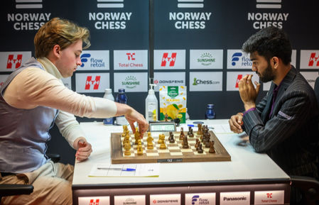 Gukesh, Divya suffer losses as Norway Chess title race intensifies