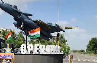 ‘Operation Sindoor’ circle pops up in Surat overnight, speculations over SMC permit