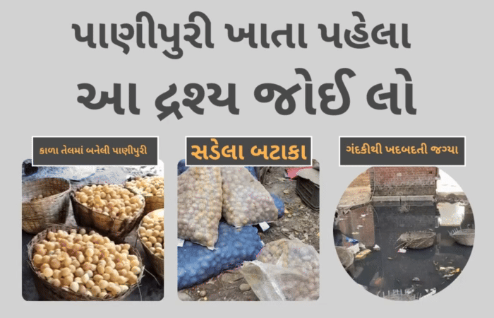 સડેલા બટાકા અને કાળું મેશ તેલ: પાણીપુરીનો ચટાકો પડશે ભારે, આ દૃશ્ય જોઈ લો
