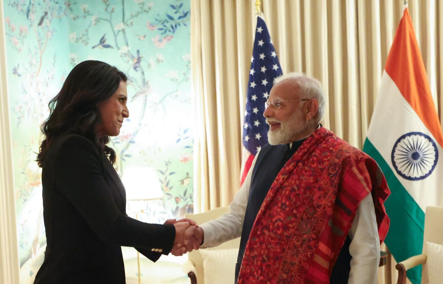 PM Modi meets US Intelligence chief Gabbard, discusses ‘India-US friendship’