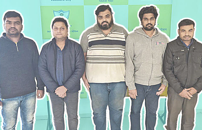 Vadodara police busts inter-state online scamsters accused of syphoning ₹1.84 cr