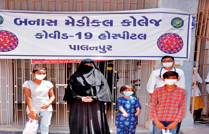 બનાસકાંઠામાં ભાઈ-બહેન તથા ચાર વર્ષની બાળકીએ કોરોનાને પછાડયો