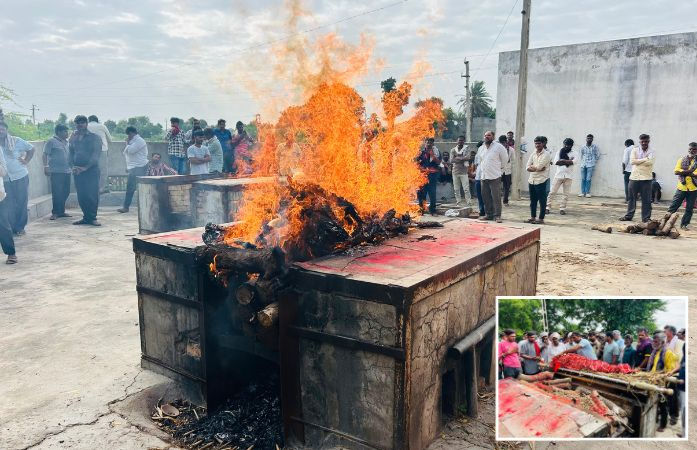 ભુજ: સુખપરના જોગી સમાજે મૃતદેહના અગ્નિસંસ્કારની પરંપરા ફરી અપનાવી, હિન્દુ સંસ્કૃતિ તરફ પાછા ફરવાની પહેલ