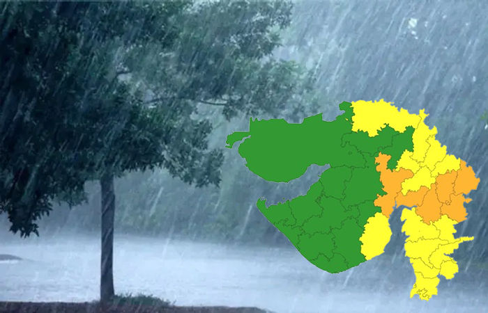 અમદાવાદ સહિત 6 જિલ્લામાં ભારે વરસાદની આગાહી: હવામાન વિભાગનું ઑરેન્જ ઍલર્ટ