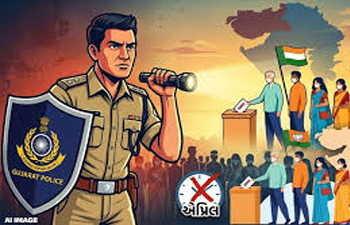 રાજકોટમાં ચૂંટણીના દિવસે 30 કાર્યકરો ઉપર પોલીસ માર્કર મુકાશે