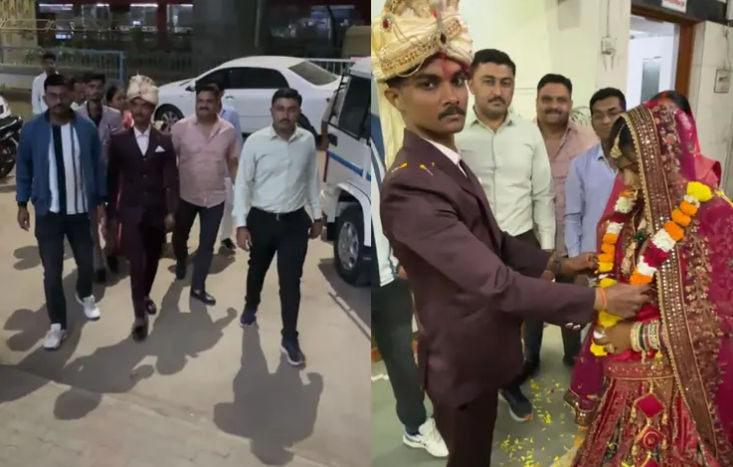 Surat groom calls off wedding due to food shortage, cops intervene to marry couple at police station