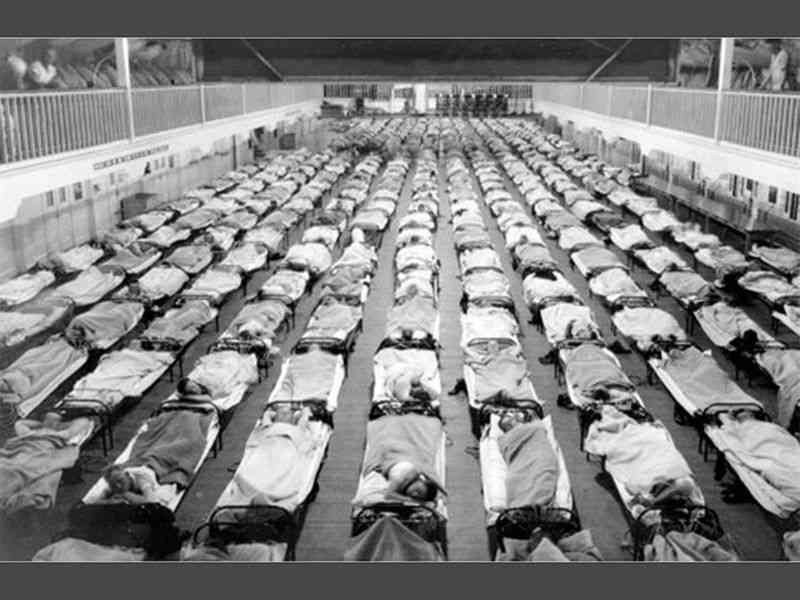 1918માં સ્પેનિશ ફલૂ ફેલાતા વિશ્વમાં 5 કરોડ લોકોના મોત થયા હતા