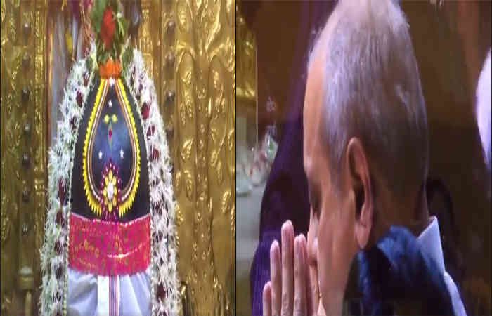 નાયબ મુખ્યમંત્રી નીતિન પટેલે પરિવાર સાથે સોમનાથના શંકર દાદાની પૂજા અર્ચના કરી