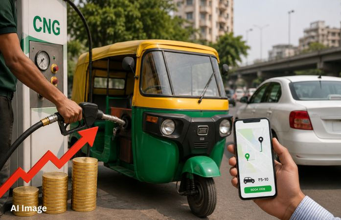 પેટ્રોલ-CNG મોંઘાં થતાં અમદાવાદીઓને ઝટકો, ઓનલાઈન ટેક્સી અને રિક્ષા ભાડા વધી ગયા