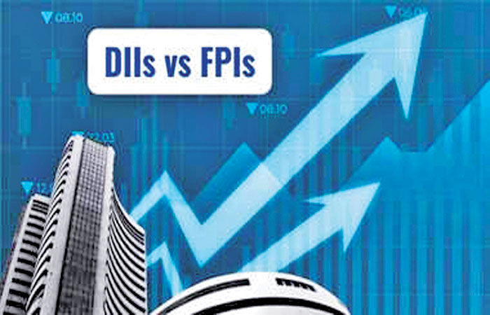 ભારતીય ઈક્વિટીમાં FPIની તુલનાએ DIIના હોલ્ડિંગમાં થયેલો વધારો