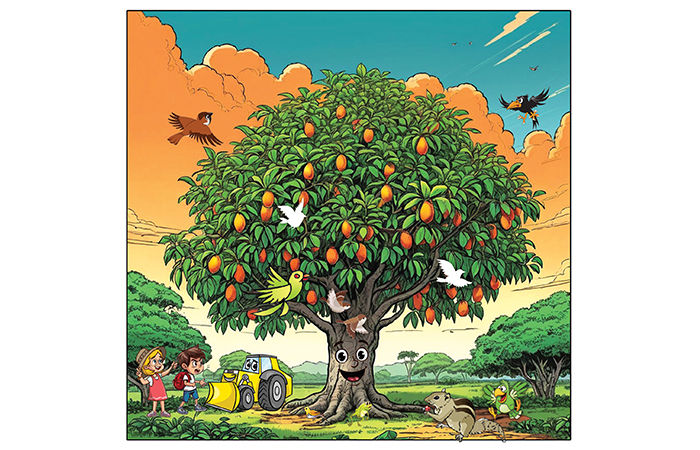 અભિમાની અખરોટ ચાચા                                    .