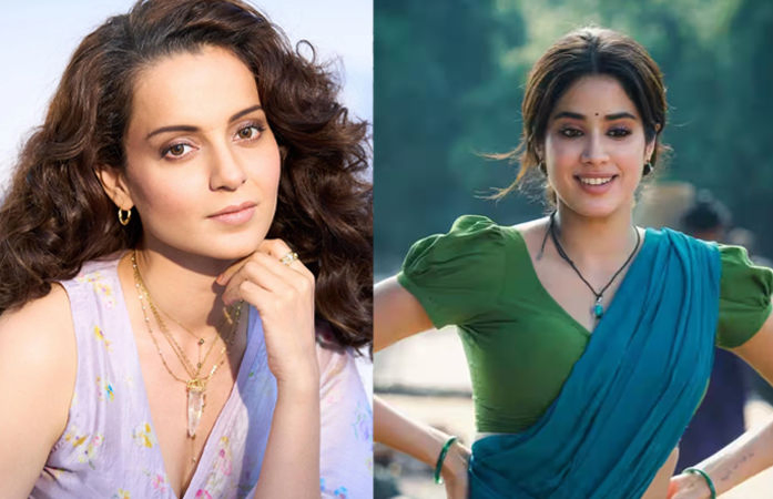 જ્હાન્વી કપૂરના વિવાદિત સીન્સ પર કંગના રણૌતની સલાહ, જો તકલીફ હોય તો પોતે પણ અવાજ ઉઠાવો