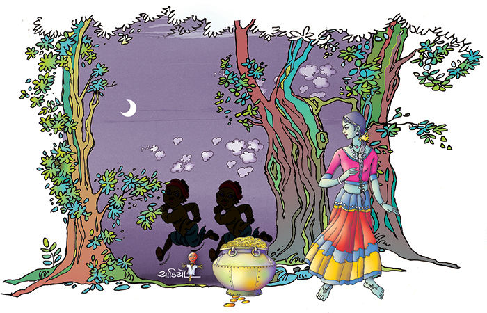 નલિનની ચતુરાઈ                                      .