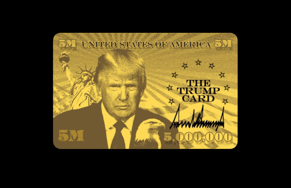 US president introduces $5 mn ‘Trump Card’ for immigrants