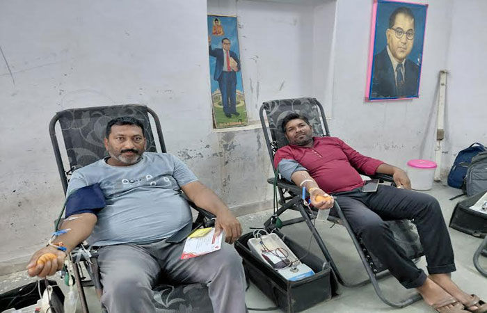 ધોળકામાં રક્તદાન શિબિરનું આયોજન