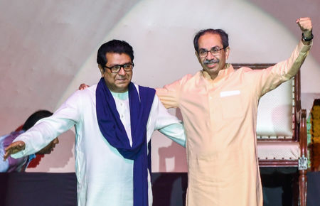 Uddhav, Raj Thackeray join hands for BMC polls, pledge Marathi Mayor