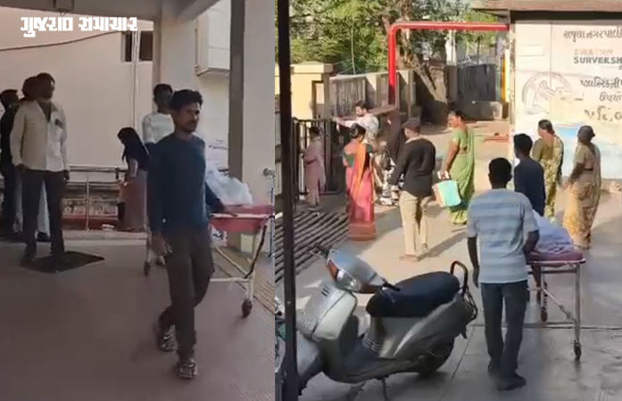 અમરેલી: માતાની નજર સામે બે બાળકોના નદીમાં ડૂબી જવાથી મોત