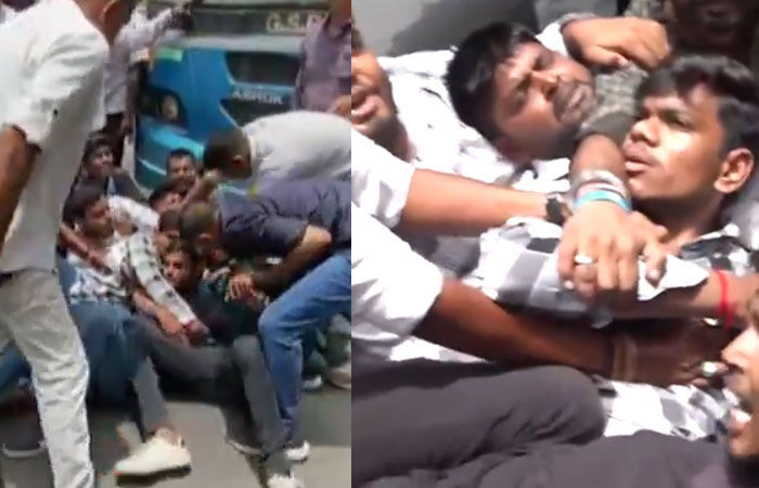 Congress, NSUI workers protest NEET paper leak in Gujarat