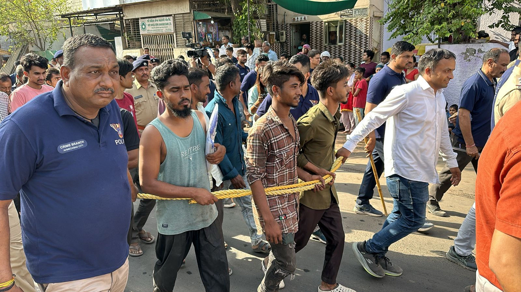 Over 400 suspected illegal immigrants detained in pre-dawn crackdown in Ahmedabad