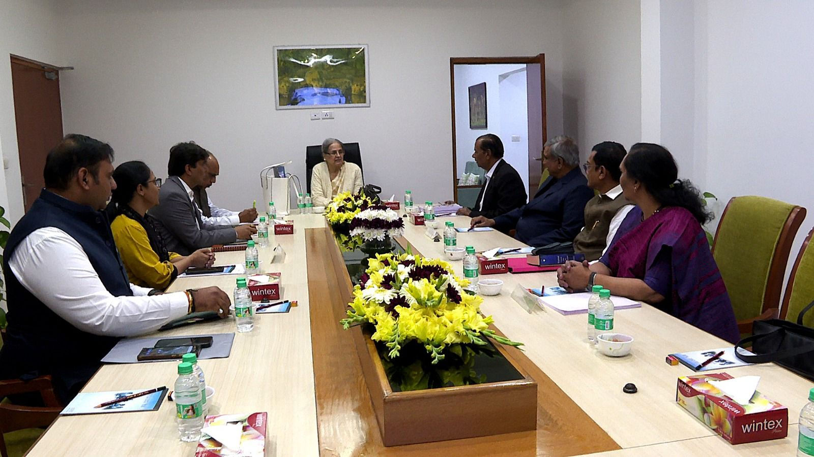Gujarat UCC panel holds meeting at Gujarat Bhavan in New Delhi