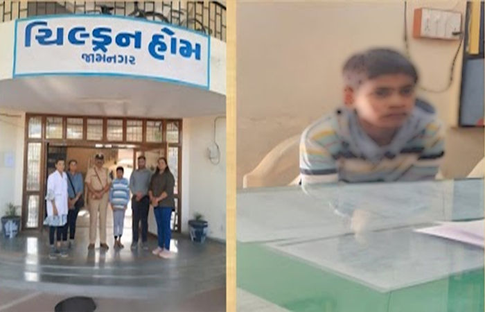 જામનગર પોલીસની માનવતાપૂર્ણ કામગીરી : હાપા સ્ટેશન રોડ પરથી મળેલા મુકબધિર બાળકને સુરક્ષિત રીતે સંસ્થાને સોંપ્યું