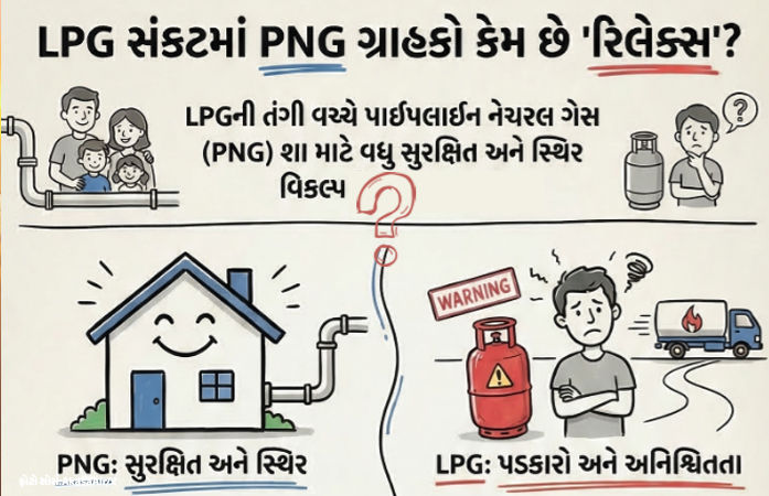 Explainer: LPG માટે કતારો પણ PNG ગ્રાહકો 'નિશ્ચિંત'! જાણો પાઇપલાઇન ગેસની 'રાહત' પાછળનું કારણ