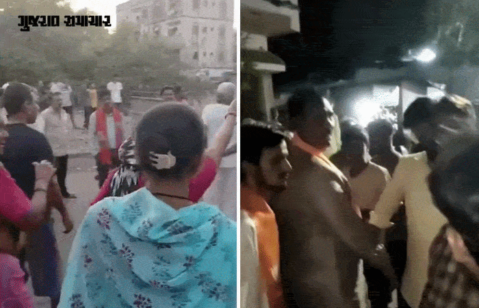 ચૂંટણી ટાણે જનતાનો 'પાવર': અમદાવાદમાં પ્રચાર કરવા નીકળેલા ભાજપના નેતાઓને લોકોએ તગેડી મૂક્યા, જુઓ વાઈરલ VIDEO
