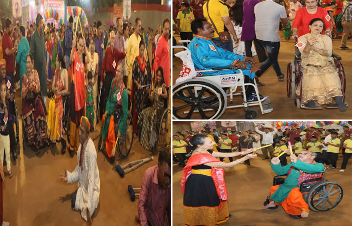 વડોદરામાં આજે સાંજે દિવ્યાંગ ગરબા મહોત્સવ : ગુજરાતભરના 4000થી વધુ દિવ્યાંગ ખેલૈયાઓ ગરબા રમશે