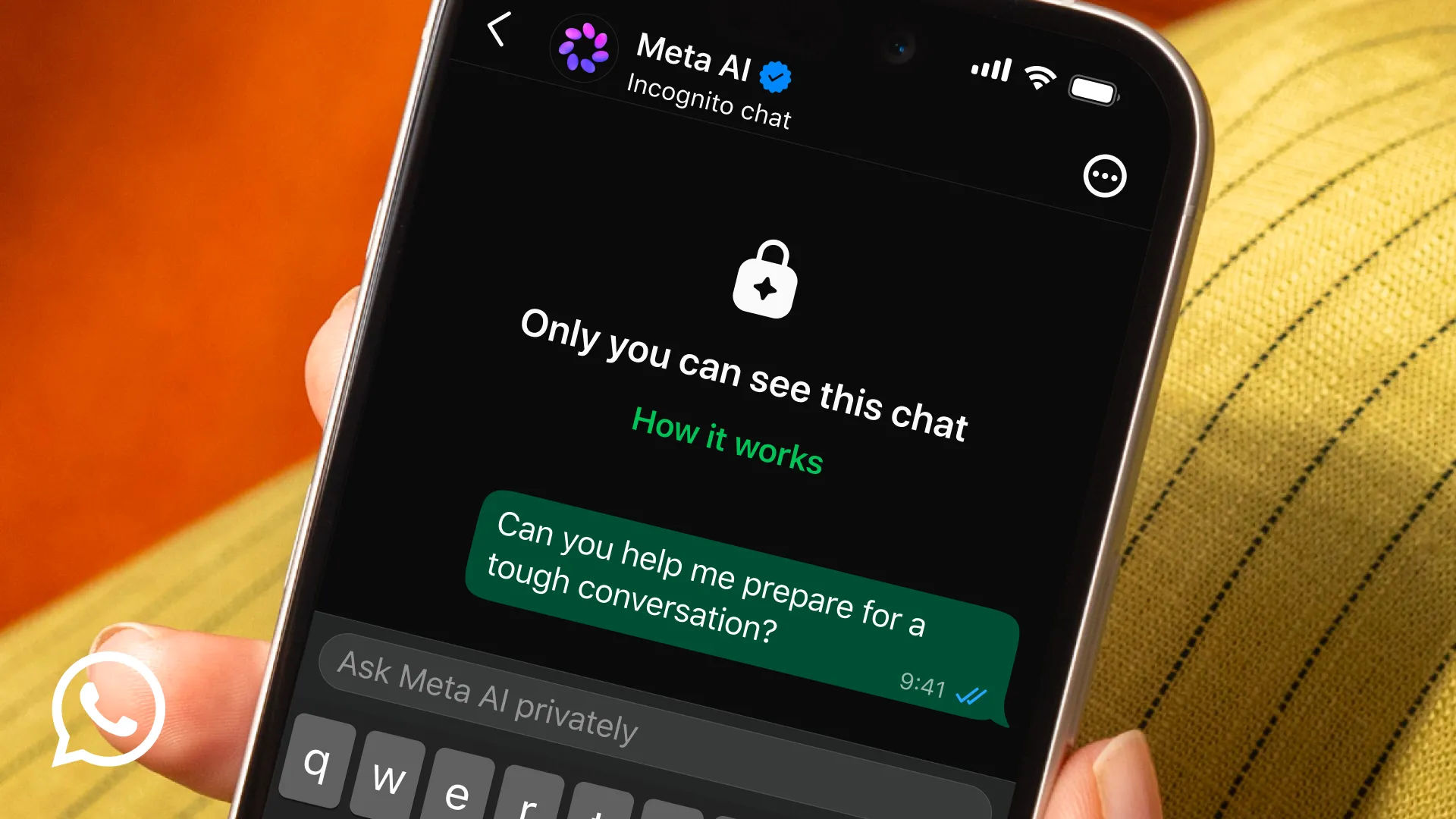 WhatsAppમાં આવ્યું Incognito Chat ફીચર, હવે ચેટ હિસ્ટ્રી પણ નહીં રહે