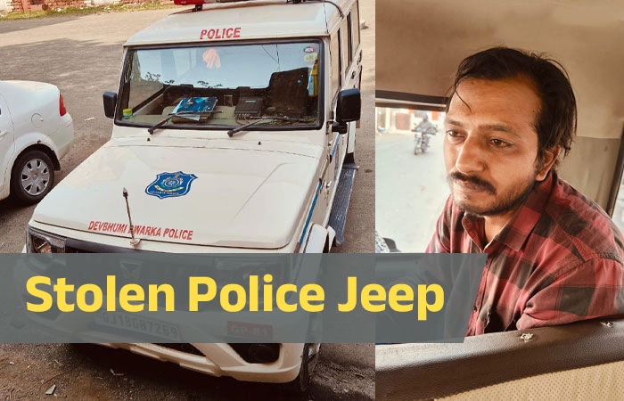 Service jeep stolen from Dwarka police station in broad daylight