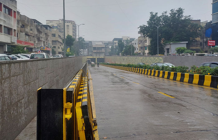 ₹85-cr Ahmedabad underpass inaugurated 6 months ago ‘exposes’ poor workmanship