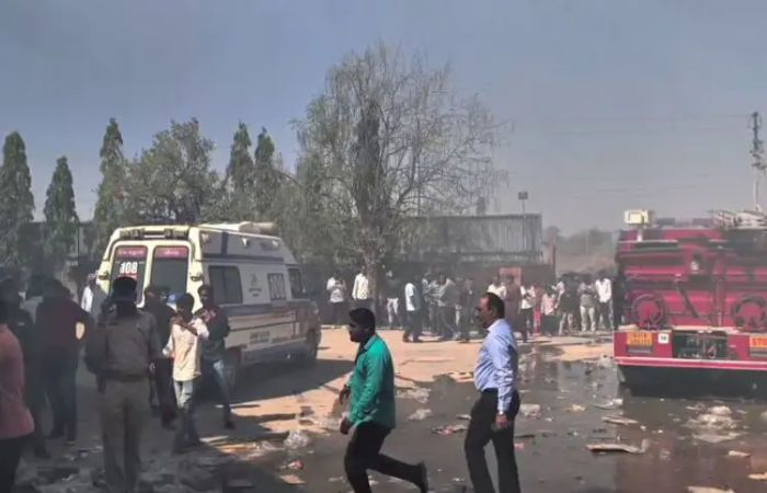 Another illegal firecracker warehouse discovered in Deesa, death toll 22