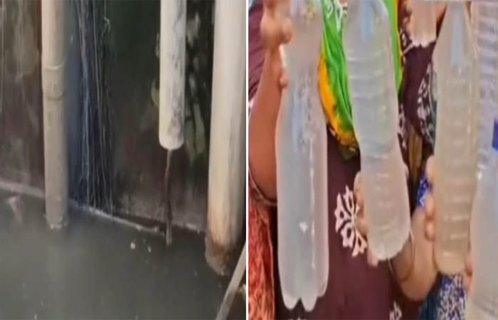 વડોદરા સન ફાર્મા રોડ શાંતિનગર ગુડાના મકાનોમાં પાણી ડ્રેનેજ મુદ્દે હોબાળો : ફરિયાદોની સેન્ચ્યુરી