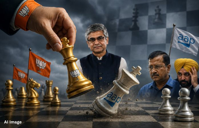 ગુજરાત 'આપ'માં ભાજપની સર્જિકલ સ્ટ્રાઇકની તૈયારી, AAP 'ચાણક્ય' સાબિત થશે 'ટ્રમ્પ કાર્ડ'