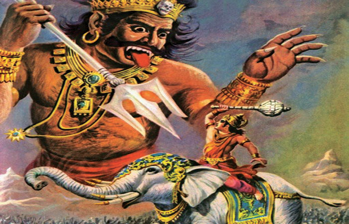 વૃત્રાસુરની અનન્ય વિષ્ણુ ભક્તિ                                .