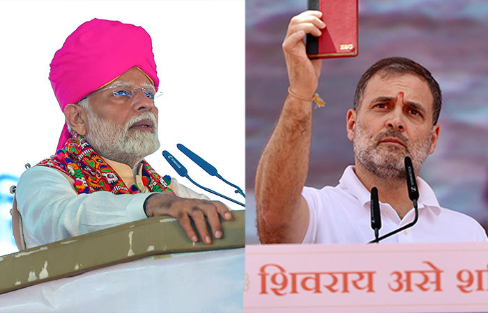 'આપણામાં ભાગલા પાડનારા મહેફિલ સજાવશે', મહારાષ્ટ્રમાં PM મોદીનું નિવેદન; રાહુલ ગાંધીએ કર્યો અનામતનો વાયદો