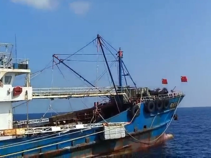 Navy launches probe as videos of Chinese fishing vessels in Indian waters go viral