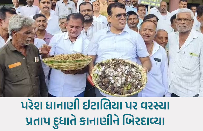 ખેડૂતોને ગિરવે મૂક્યા તો ખેર નથી... 'ખેડૂત સત્યાગ્રહ'માં સરકાર-‘આપ’ને વિપક્ષની ચીમકી